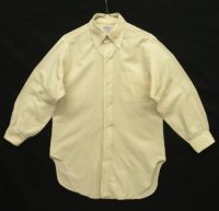 60'S BROOKS BROTHERS "MAKERS" 6ボタン オックスフォード BDシャツ 生成り USA製 (VINTAGE)