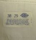 画像4: 80'S DICKIES 874 チビタグ ワークパンツ ベージュ W38L29 USA製 (VINTAGE) (4)