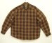 画像1: 00'S EDDIE BAUER 長袖 BDシャツ オンブレチェック (USED) (1)