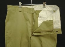 他の写真1: 80'S DICKIES 874 チビタグ ワークパンツ ベージュ W38L29 USA製 (VINTAGE)