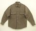 画像1: 90'S EDDIE BAUER "McKINLEY CLOTH" 長袖 ネルシャツ ストライプ (VINTAGE) (1)