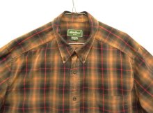 他の写真1: 00'S EDDIE BAUER 長袖 BDシャツ オンブレチェック (USED)