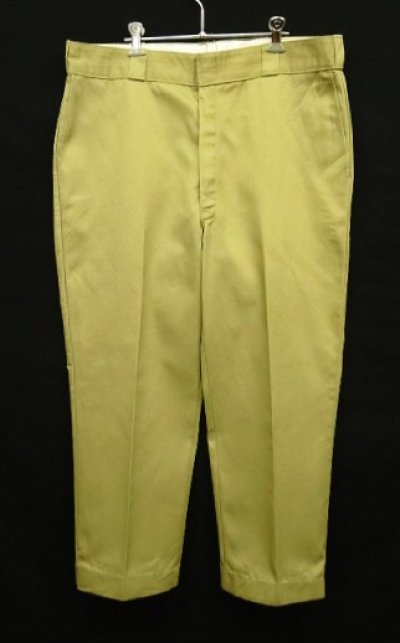 画像3: 80'S DICKIES 874 チビタグ ワークパンツ ベージュ W38L29 USA製 (VINTAGE)
