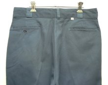 他の写真3: 70'S DICKIES 874 チビタグ ワークパンツ ブルーグレー TALONアルミジップ W34L30 USA製 (VINTAGE)