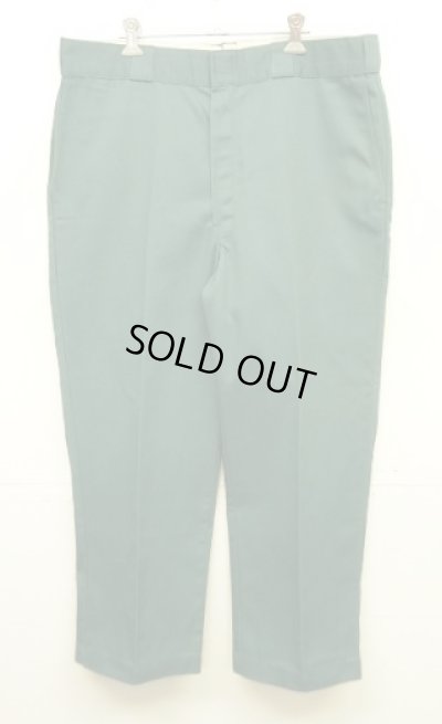 画像3: 80'S DICKIES 874 チビタグ ワークパンツ グリーン W38L29 USA製 (VINTAGE)