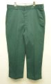 画像3: 80'S DICKIES 874 チビタグ ワークパンツ グリーン W38L29 USA製 (VINTAGE) (3)