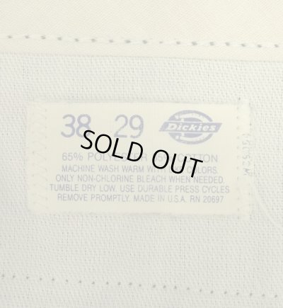 画像4: 80'S DICKIES 874 チビタグ ワークパンツ グリーン W38L29 USA製 (VINTAGE)