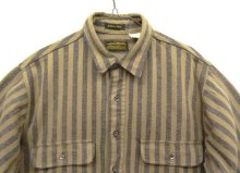 他の写真1: 90'S EDDIE BAUER "McKINLEY CLOTH" 長袖 ネルシャツ ストライプ (VINTAGE)