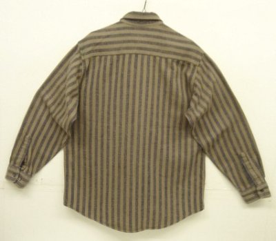 画像3: 90'S EDDIE BAUER "McKINLEY CLOTH" 長袖 ネルシャツ ストライプ (VINTAGE)
