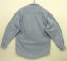 画像3: 90'S GAP 旧タグ 長袖 シャンブレーシャツ ブルー (VINTAGE) (3)