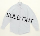 90'S GAP 旧タグ 長袖 シャンブレーシャツ ブルー (VINTAGE)