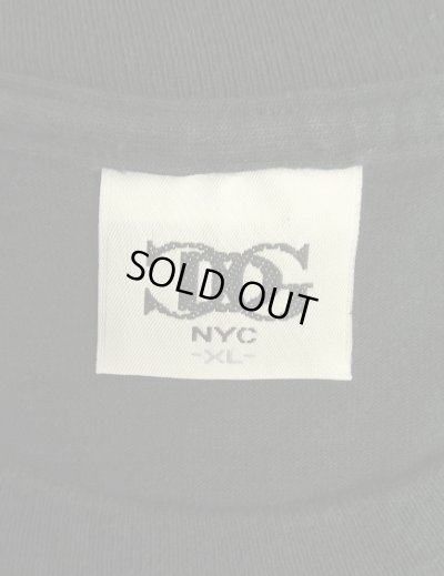 画像2: 90'S CG DESIGN NYC シングルステッチ 両面プリント 半袖 Tシャツ ブラック USA製 (VINTAGE)