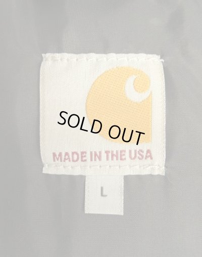 画像2: 15'S CARHARTT 裏地付き ドリズラージャケット ブラック USA製 (VINTAGE)