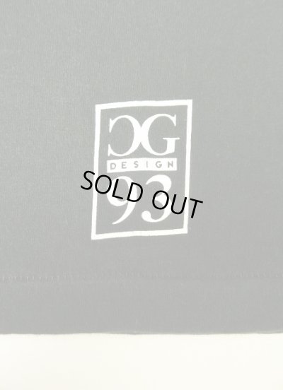 画像4: 90'S CG DESIGN NYC シングルステッチ 両面プリント 半袖 Tシャツ ブラック USA製 (VINTAGE)