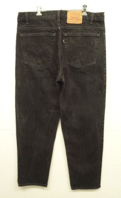 画像3: 90'S LEVIS 550 デニム ブラック W38L30 USA製 (VINTAGE)
