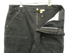 他の写真1: 00'S CARHARTT ダブルニー ダック ペインターパンツ ブラック W36L30 USA製 (VINTAGE)