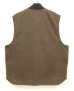 画像5: 11'S CARHARTT 裏地キルティング ダックベスト ダークブラウン メキシコ製 (VINTAGE) (5)