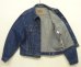 画像4: 80'S LEVIS "71506" スモールe 4thモデル デニムジャケット インディゴ 46L USA製 (VINTAGE) (4)