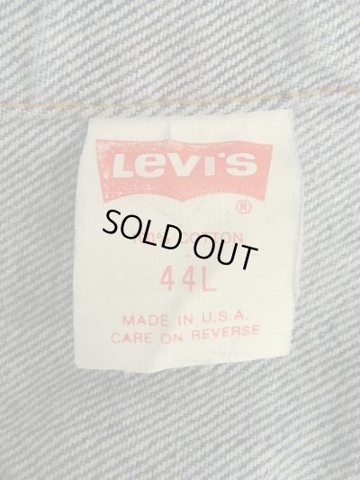 画像3: 80'S LEVIS "71506" スモールe 4thモデル デニムジャケット インディゴ 44L USA製 (VINTAGE)