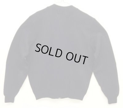 画像4: 80'S SAN FRANCISCO KNITTING MILLS ウール フルジップニット ネイビー USA製 (VINTAGE)