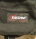 画像3: 80'S EASTPAK 旧タグ 両サイド収納付き ボトムレザー ナイロン バックパック ブラック USA製 (VINTAGE)