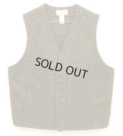 画像1: C.C.FILSON "MACKINAW WOOL VEST" ウールベスト フォレストグリーン USA製 (MINT CONDITION)