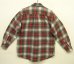 画像3: 90'S J.CREW 旧タグ 長袖 フランネルシャツ オンブレチェック (VINTAGE) (3)