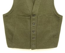 他の写真2: C.C.FILSON "MACKINAW WOOL VEST" ウールベスト フォレストグリーン USA製 (MINT CONDITION)