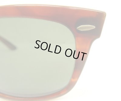 画像3: 80'S B&L ボシュロム製 RAY-BAN "WAYFARER" サングラス べっ甲ブラウン USA製 (VINTAGE)