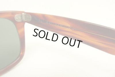 画像6: 80'S B&L ボシュロム製 RAY-BAN "WAYFARER" サングラス べっ甲ブラウン USA製 (VINTAGE)