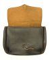 画像6: FERNAND LEATHER "CLUTCH BAG" コンチョボタン付き レザー クラッチバッグ ブラック（茶芯） USA製 (VINTAGE)