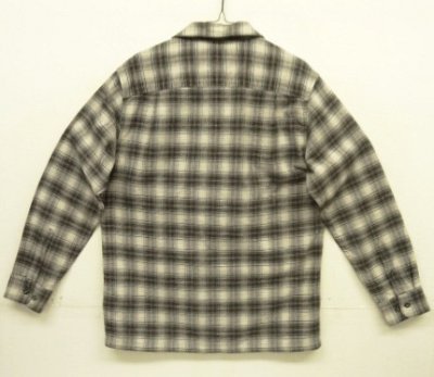 画像3: 00'S PENDLETON "BOARD SHIRT" コットン オープンカラーシャツ オンブレチェック (VINTAGE)