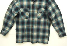 他の写真3: 00'S PENDLETON "BOARD SHIRT" ウール オープンカラーシャツ オンブレチェック (MINT CONDITION)
