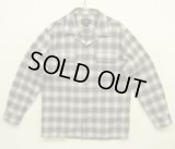 00'S PENDLETON "BOARD SHIRT" コットン オープンカラーシャツ オンブレチェック (VINTAGE)