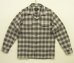 画像1: 00'S PENDLETON "BOARD SHIRT" コットン オープンカラーシャツ オンブレチェック (VINTAGE) (1)
