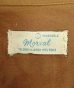 画像2: 70'S MORVAL コットンギャバジン 長袖 オープンカラーシャツ ブラウン玉虫色 (VINTAGE) (2)