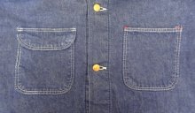 他の写真2: 70'S WRANGLER 裏地ブランケット デニム カバーオール ダークインディゴ (VINTAGE)