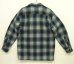 画像3: 00'S PENDLETON "BOARD SHIRT" ウール オープンカラーシャツ オンブレチェック (MINT CONDITION) (3)