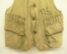 他の写真2: 40'S UNKNOWN ハーフムーンポケット ハンティングベスト (VINTAGE)