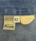 画像2: 70'S WRANGLER 裏地無し デニム カバーオール インディゴ (VINTAGE) (2)