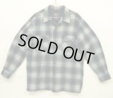 00'S PENDLETON "BOARD SHIRT" ウール オープンカラーシャツ オンブレチェック (MINT CONDITION)