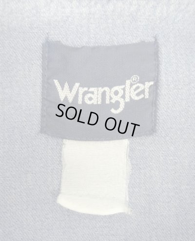 画像2: 00'S WRANGLER "MS70119" デニム ウエスタンシャツ ライトインディゴ (VINTAGE)