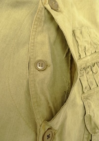 画像3: 40'S UNKNOWN ハーフムーンポケット ハンティングベスト (VINTAGE)