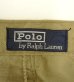 画像2: 90'S RALPH LAUREN ツープリーツ モールスキンパンツ 42TALONジップ タン USA製 (VINTAGE) (2)