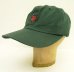 画像1: 90'S RALPH LAUREN クレストロゴ ベースボールキャップ グリーン USA製 (VINTAGE) (1)