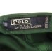 画像6: 90'S RALPH LAUREN クレストロゴ ベースボールキャップ グリーン USA製 (VINTAGE)