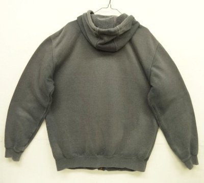 画像4: CARHARTT フルジップ スウェット パーカー フェードチャコール (VINTAGE)