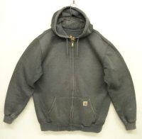CARHARTT フルジップ スウェット パーカー フェードチャコール (VINTAGE)