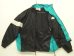 画像3: 90'S NIKE 銀タグ 裏地付き ナイロンジャケット ブラック/ホワイト/ターコイズ (VINTAGE) (3)