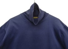 他の写真1: 90'S CROSS CREEK タートルネック 長袖 Tシャツ ネイビー USA製 (VINTAGE)